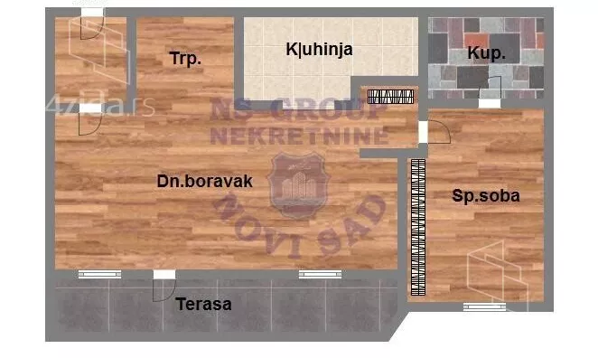 Dvosoban stan | 4zida