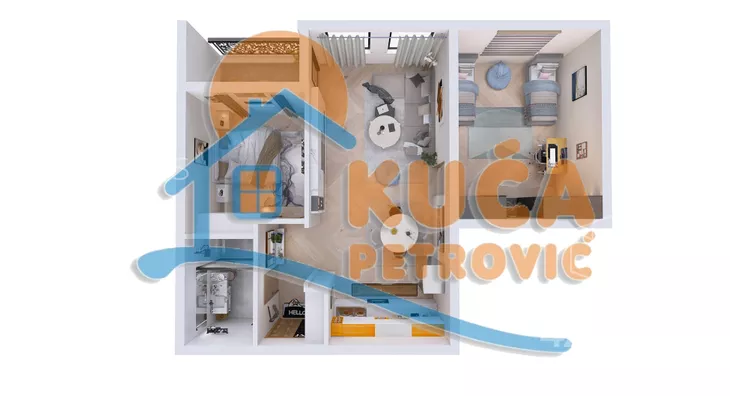 Trosoban stan | 4zida