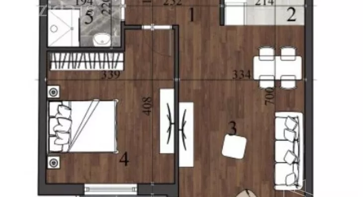 Dvosoban stan | 4zida