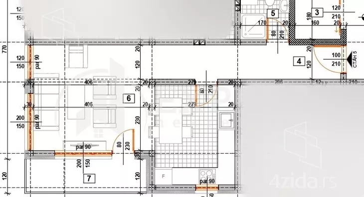 Jednosoban stan | 4zida