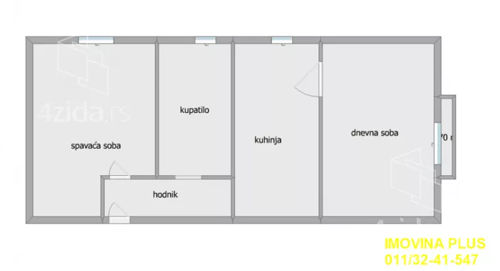 Dvosoban stan | 4zida