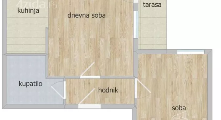 Dvosoban stan | 4zida