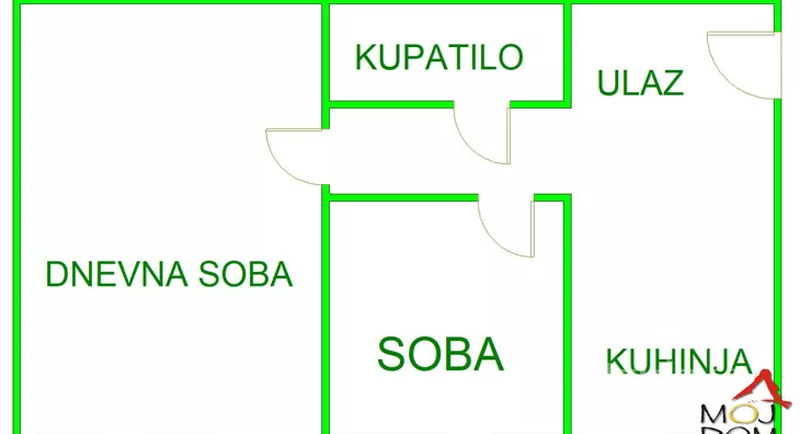 Dvosoban stan | 4zida