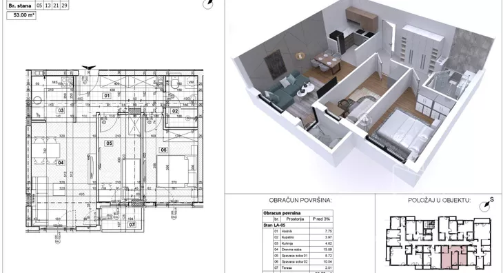 Dvoiposoban stan | 4zida