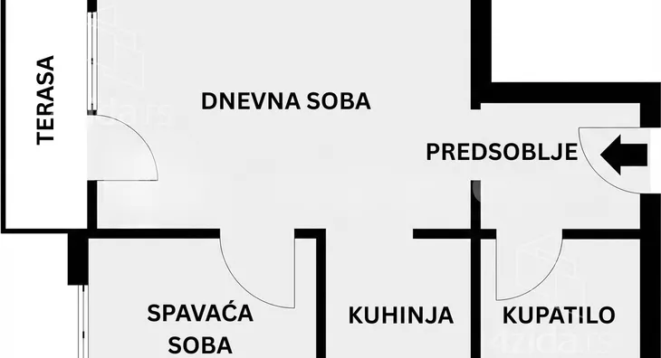 Jednoiposoban stan | 4zida