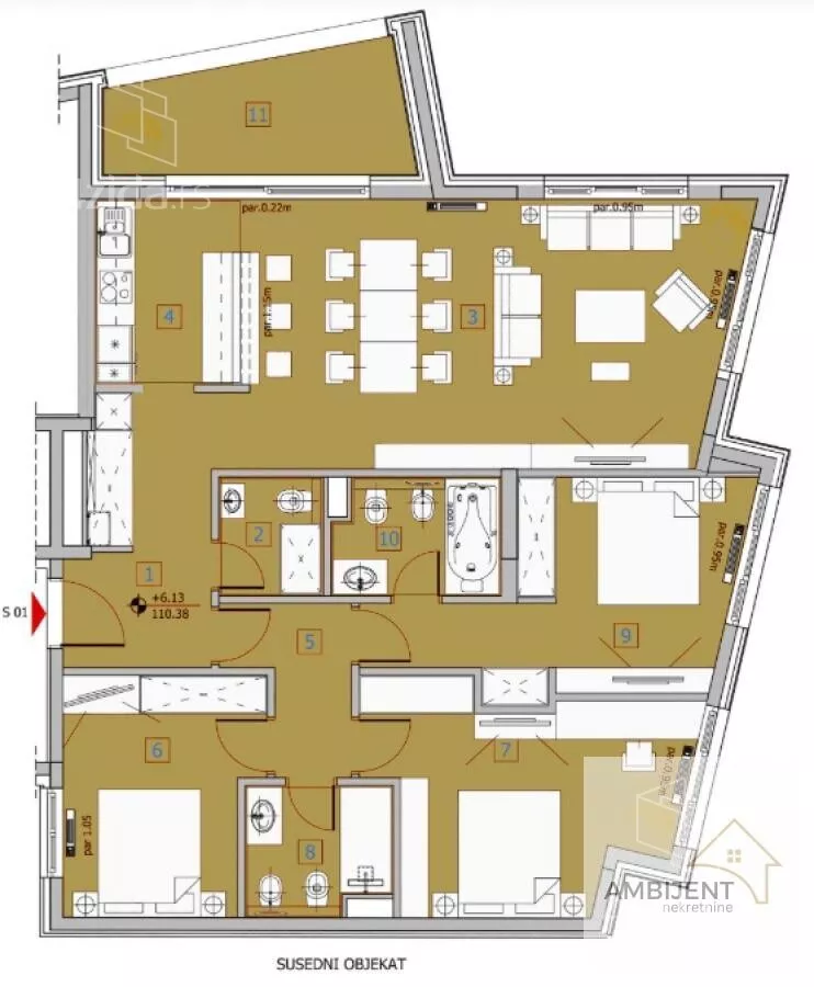 Četvorosoban stan | 4zida