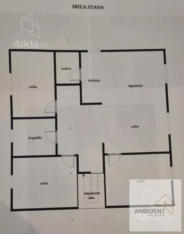 Četvorosoban stan | 4zida