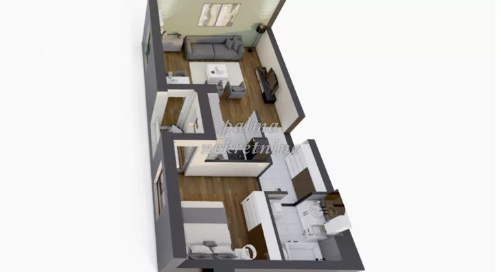 Jednoiposoban stan | 4zida