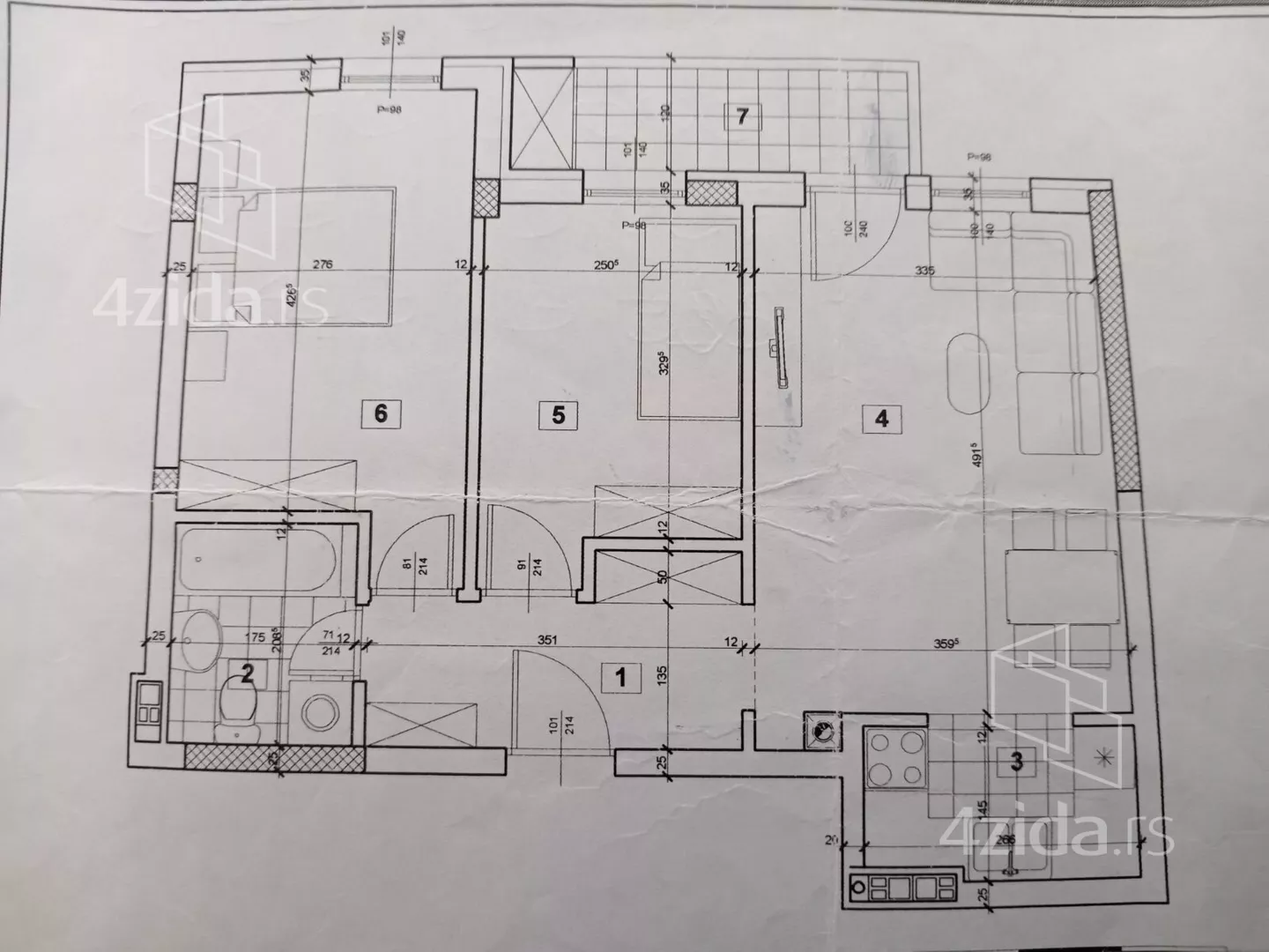Trosoban stan | 4zida