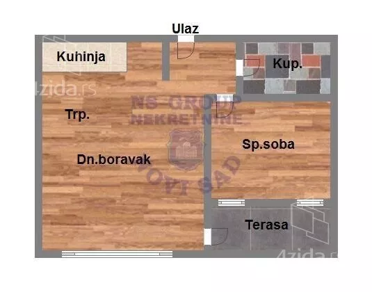 Dvosoban stan | 4zida