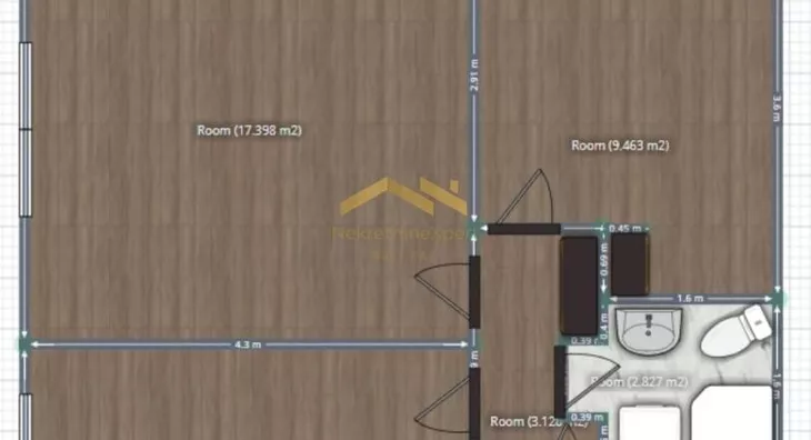 Dvosoban stan | 4zida