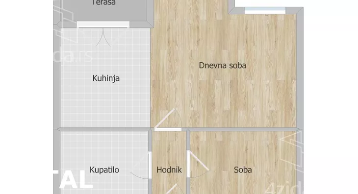 Dvosoban stan | 4zida