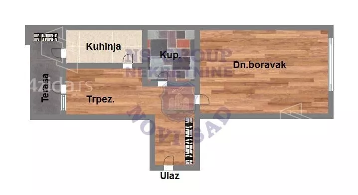 Jednosoban stan | 4zida