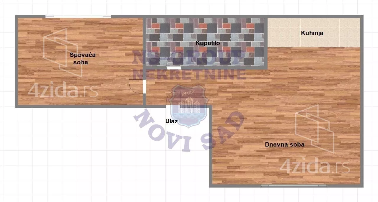 Jednoiposoban stan | 4zida