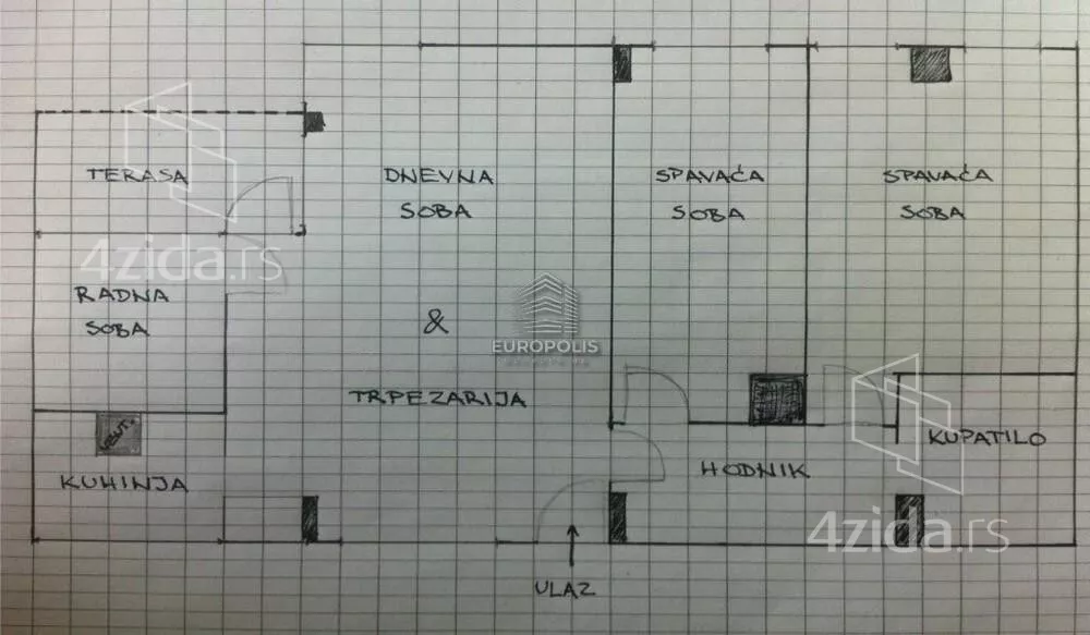 Trosoban stan | 4zida