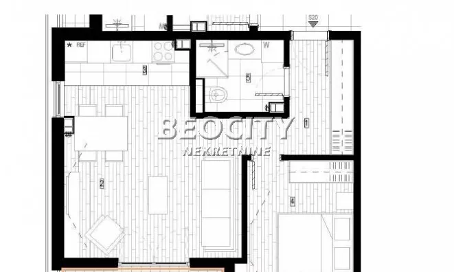 Jednoiposoban stan | 4zida