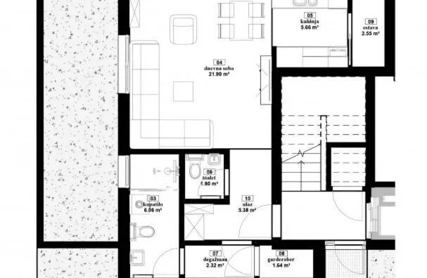 Trosoban stan | 4zida