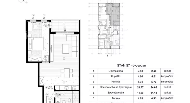 Dvosoban stan | 4zida