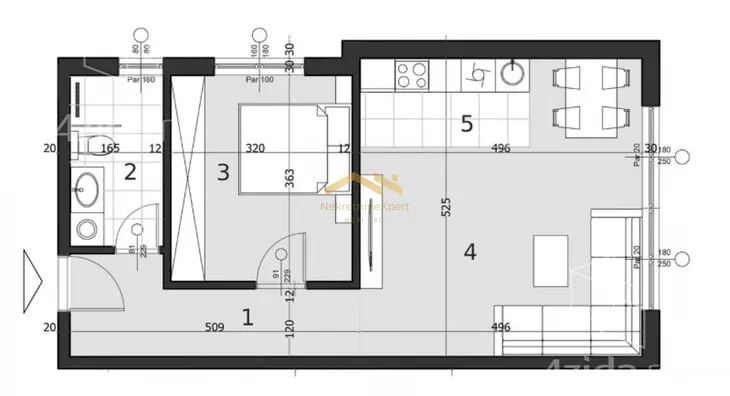 Dvosoban stan | 4zida
