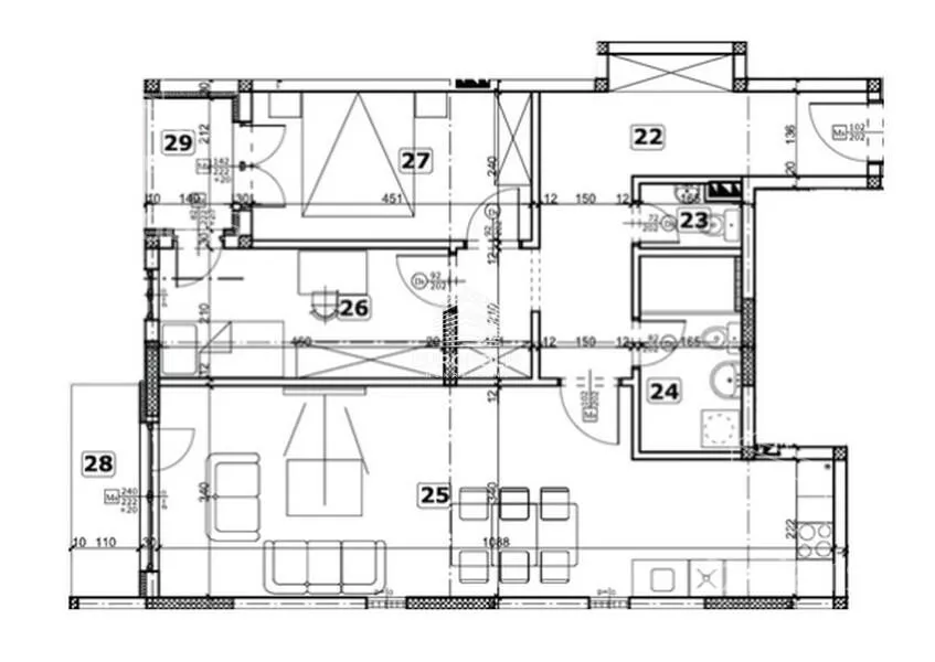Trosoban stan | 4zida