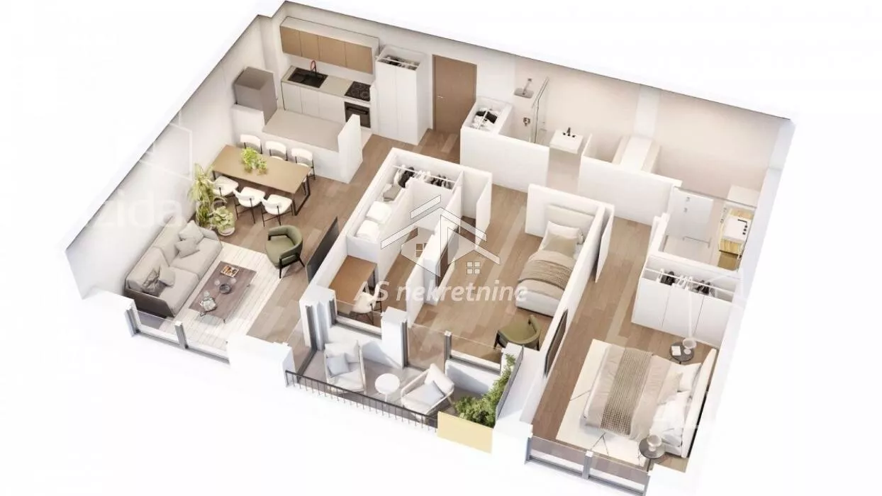 Trosoban stan | 4zida