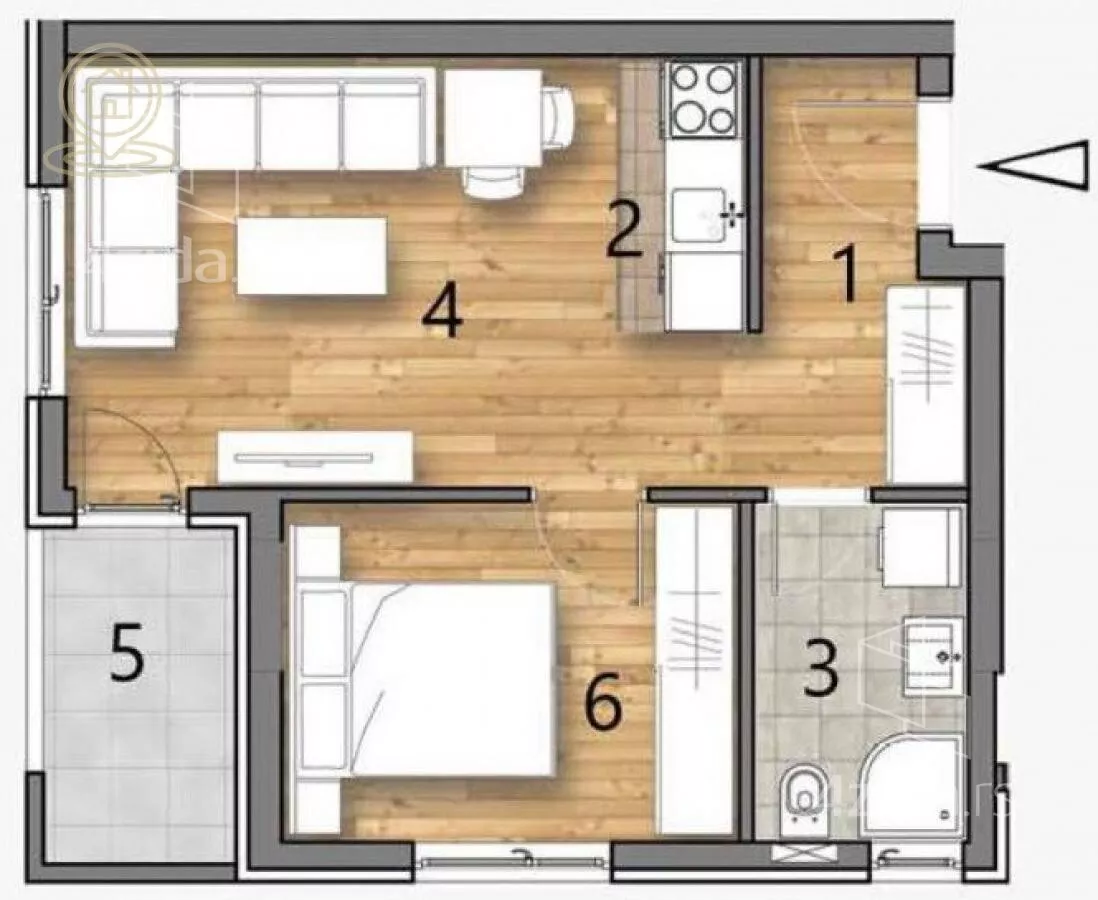 Dvosoban stan | 4zida