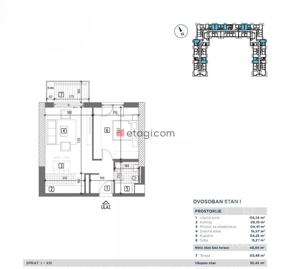 Dvosoban stan | 4zida