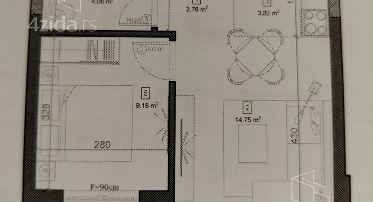 Dvosoban stan | 4zida