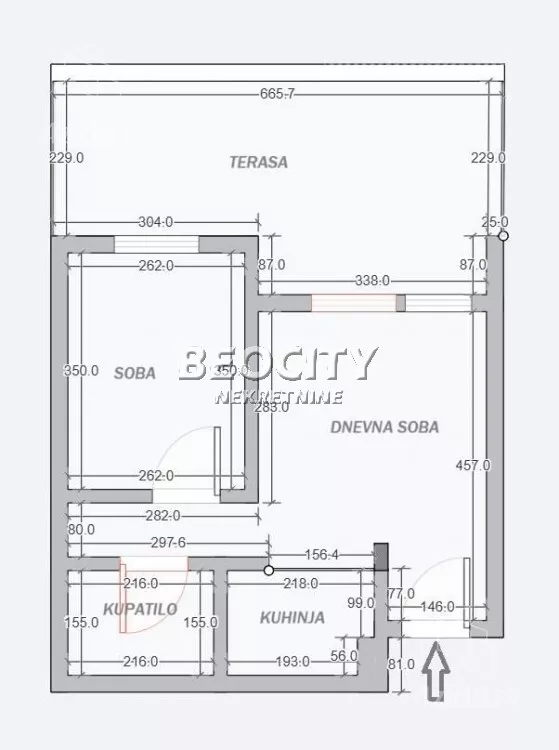 Jednoiposoban stan | 4zida