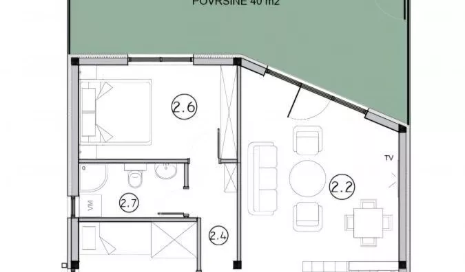 Trosoban stan | 4zida