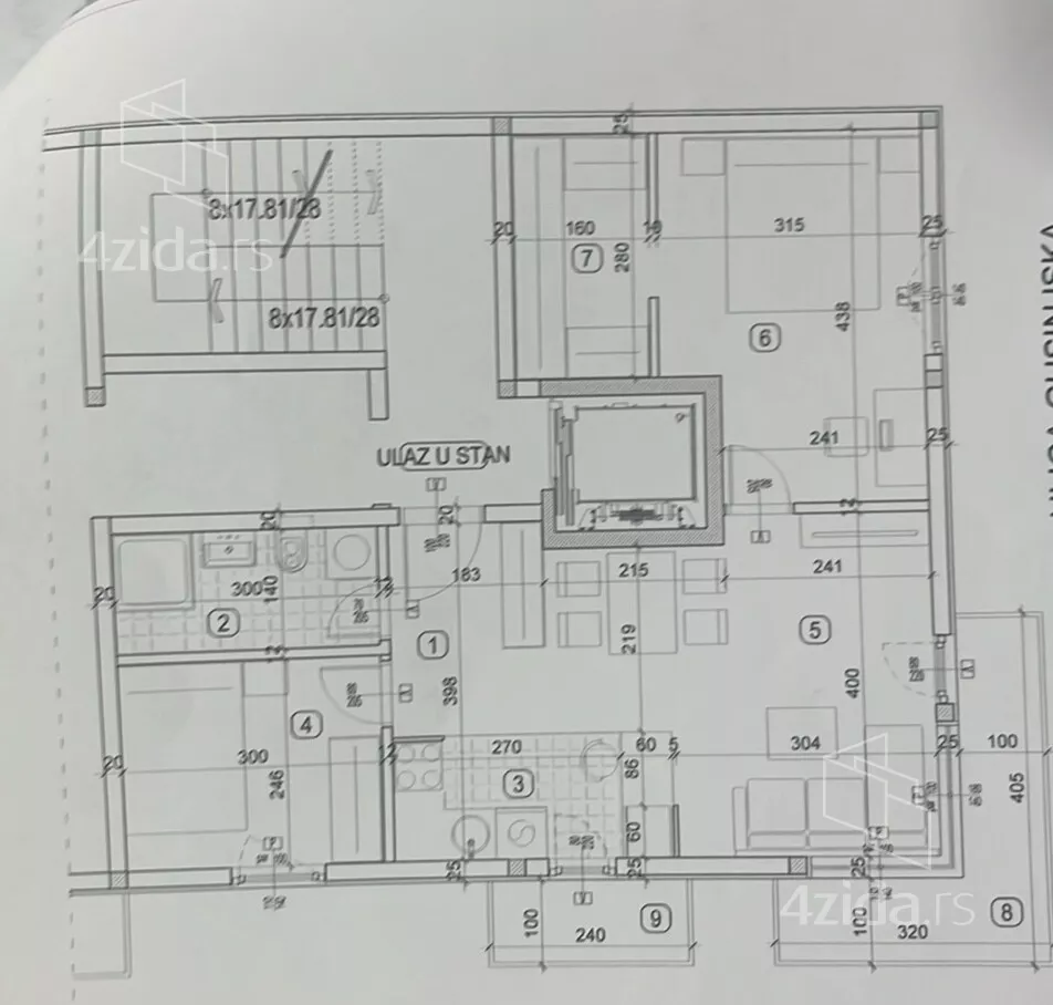 Trosoban stan | 4zida