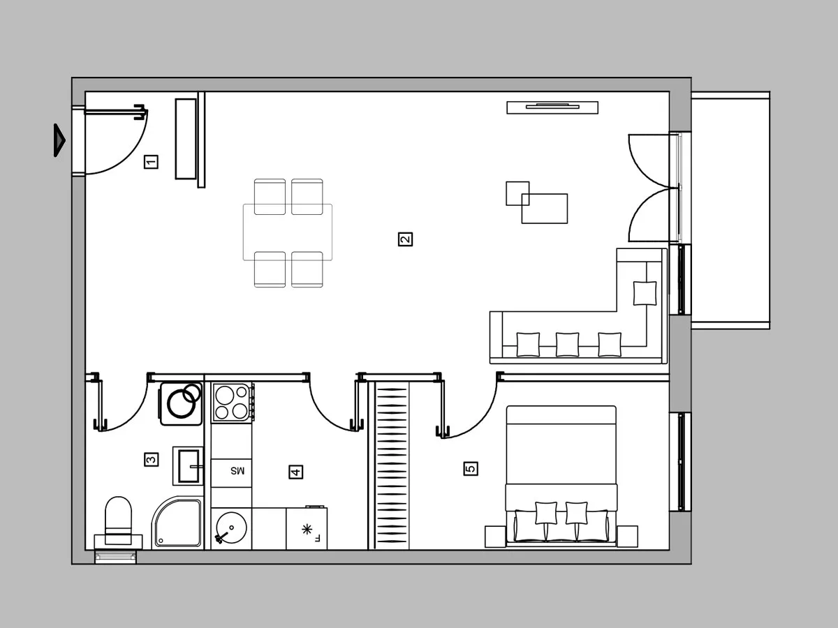 Dvosoban stan | 4zida