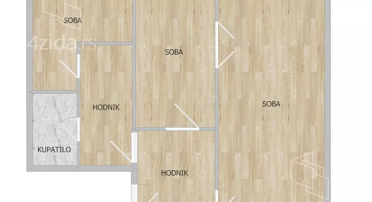 Dvosoban stan | 4zida