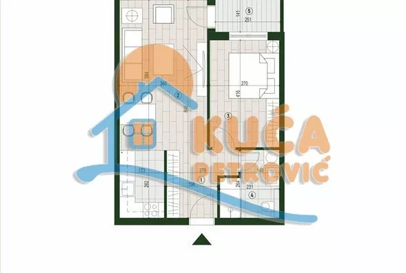 Dvosoban stan | 4zida