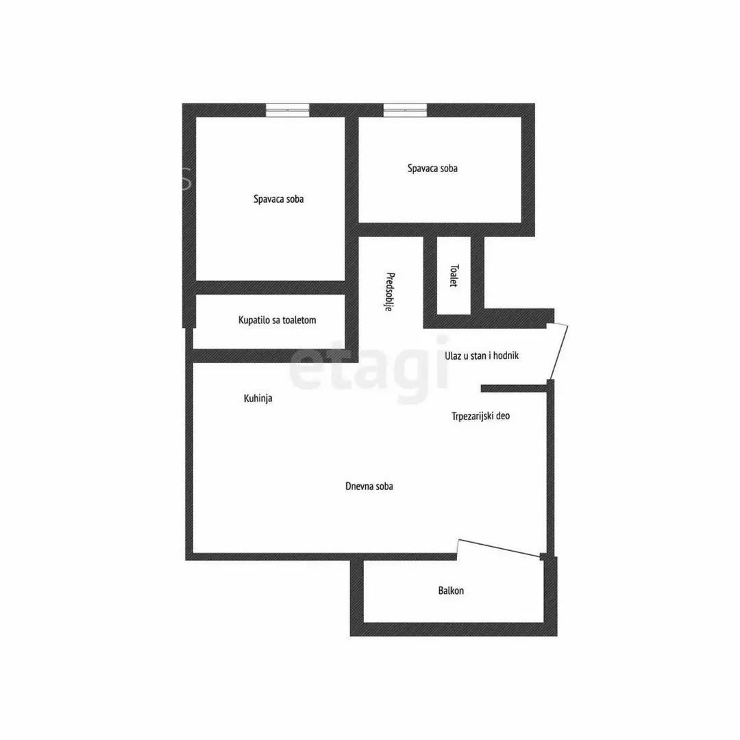 Trosoban stan | 4zida