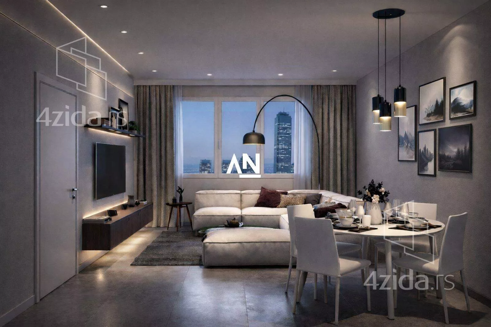 Dvoiposoban stan | 4zida