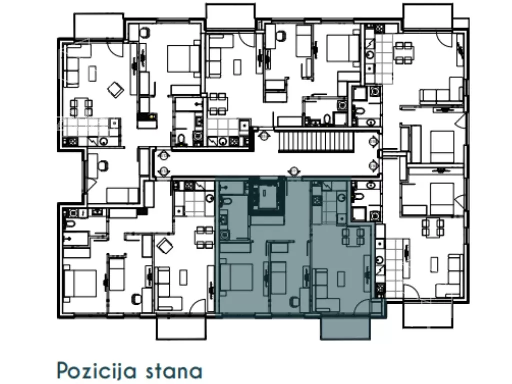 Trosoban stan | 4zida