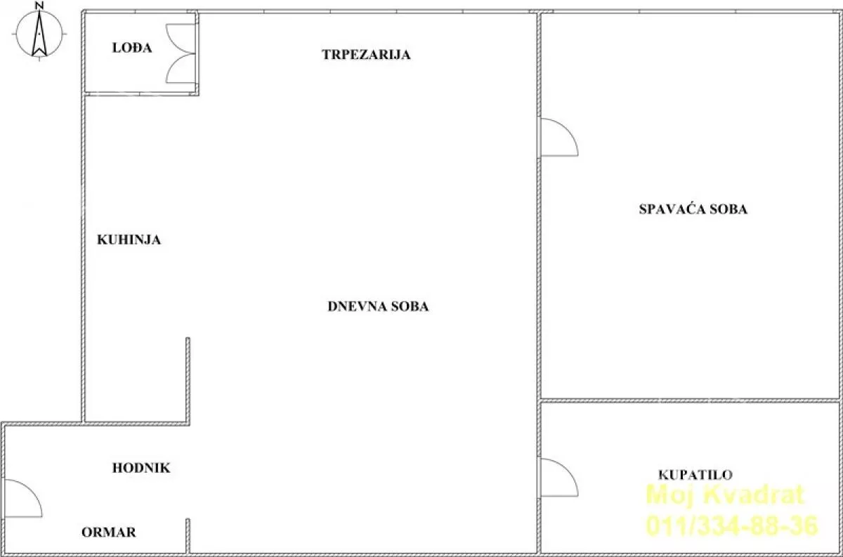 Dvosoban stan | 4zida