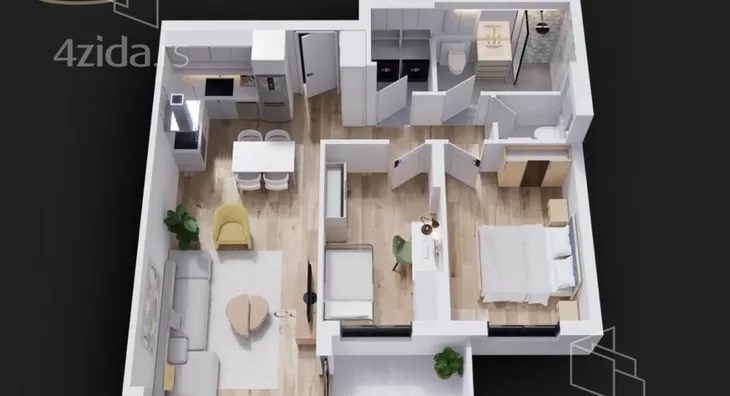 Trosoban stan | 4zida