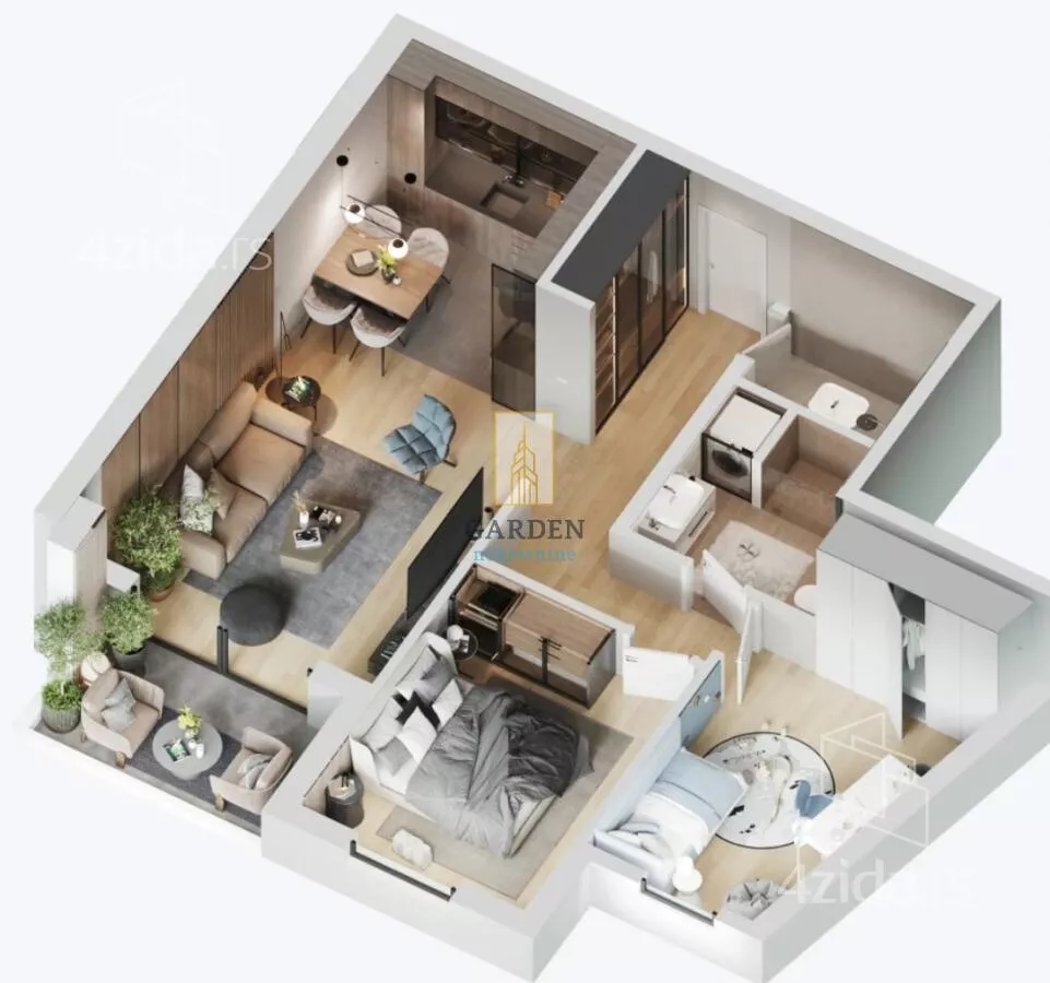 Trosoban stan | 4zida