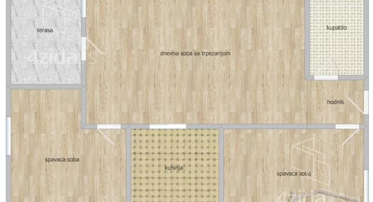 Trosoban stan | 4zida