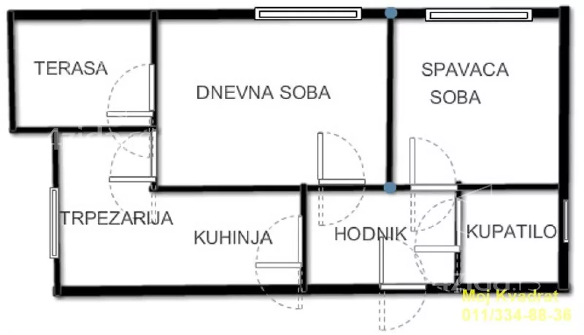 Dvosoban stan | 4zida