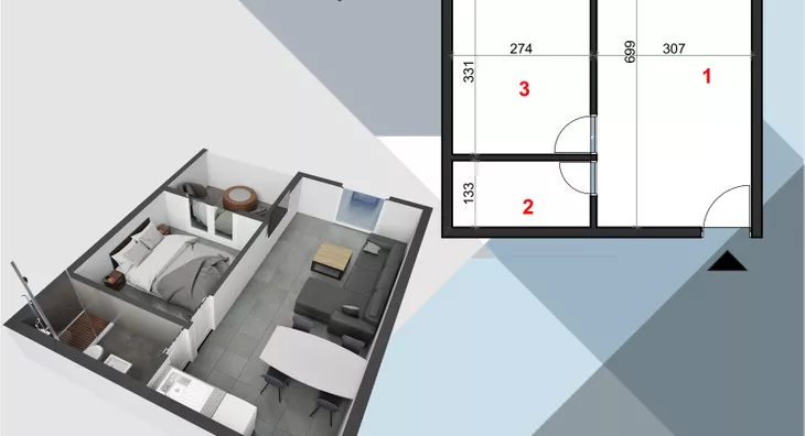 Dvosoban stan | 4zida