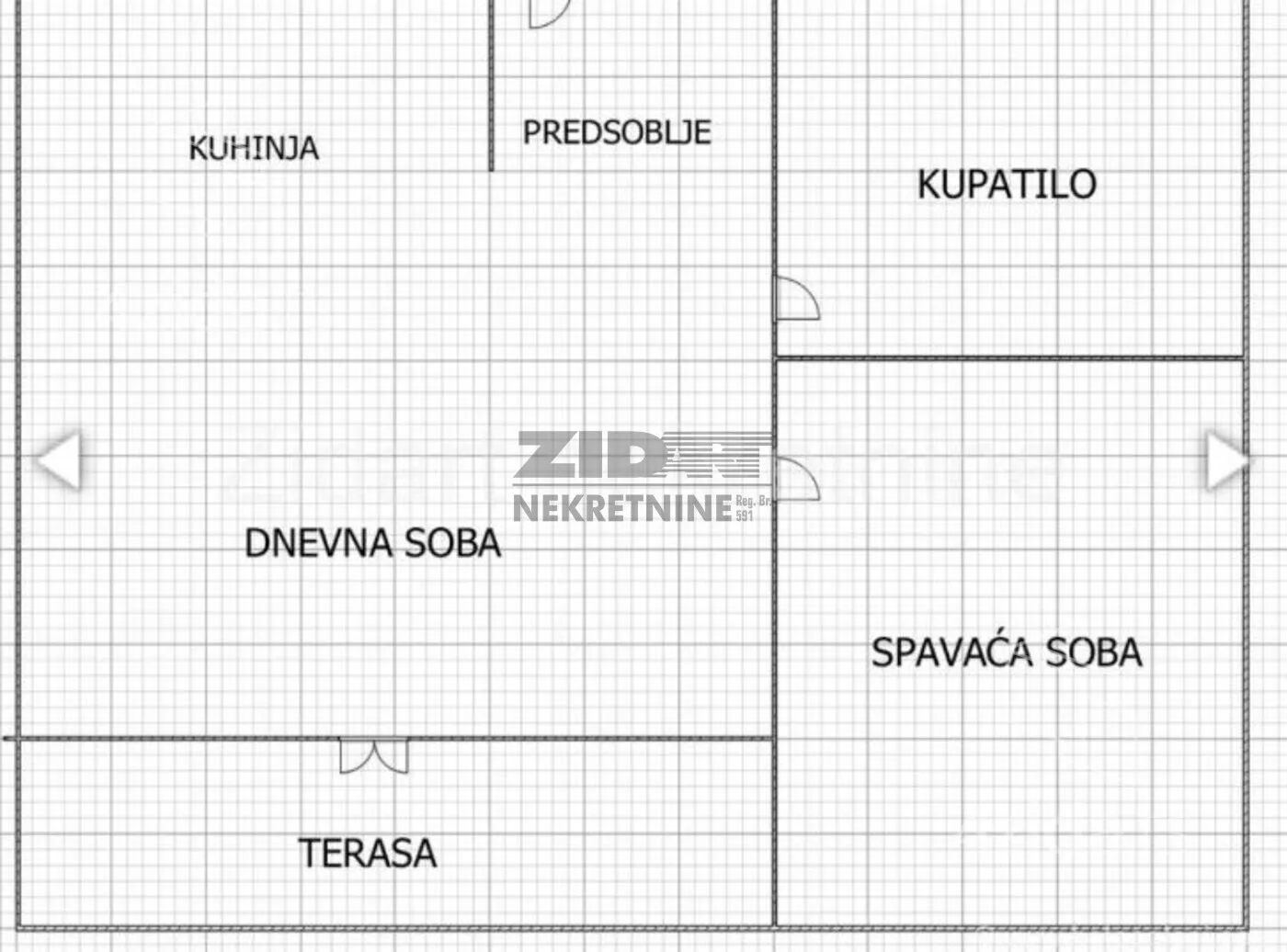 Jednoiposoban stan | 4zida