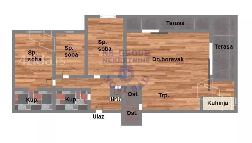 Četvorosoban stan | 4zida