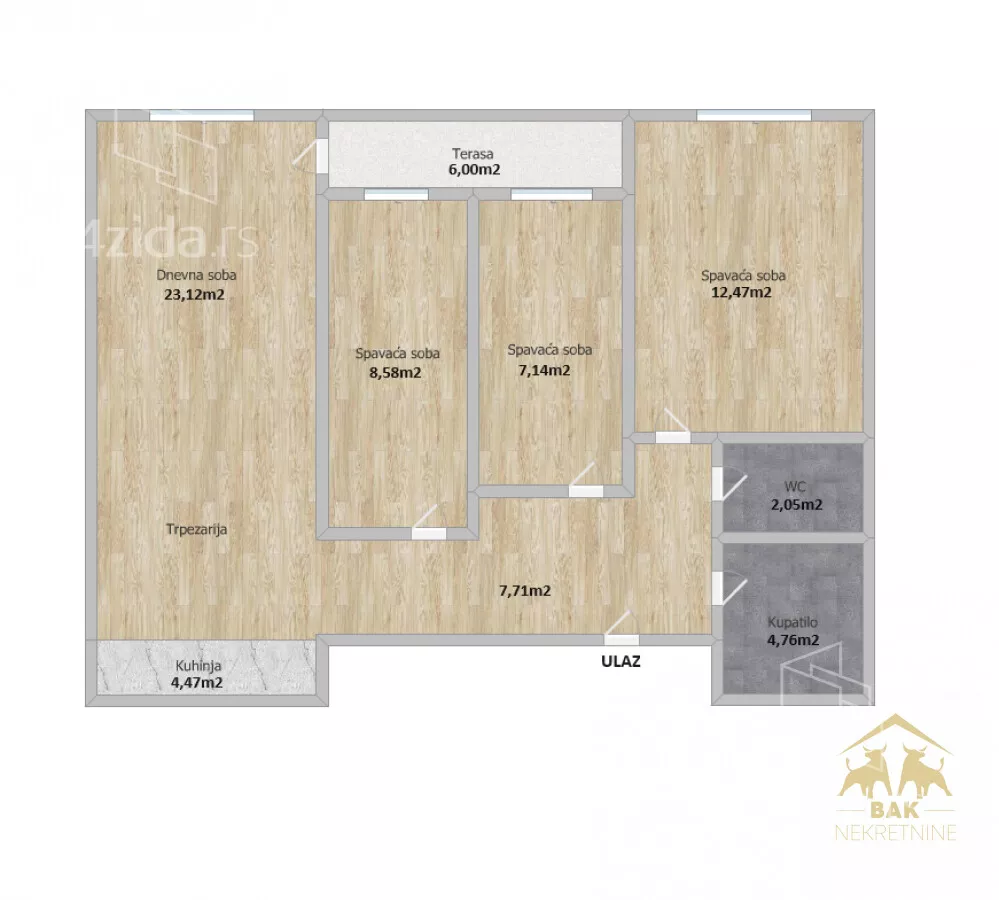 Četvorosoban stan | 4zida