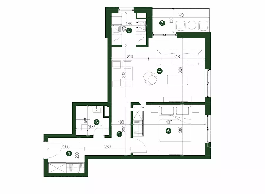 Dvosoban stan | 4zida