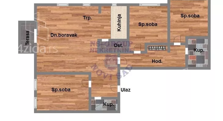 Četvorosoban stan | 4zida