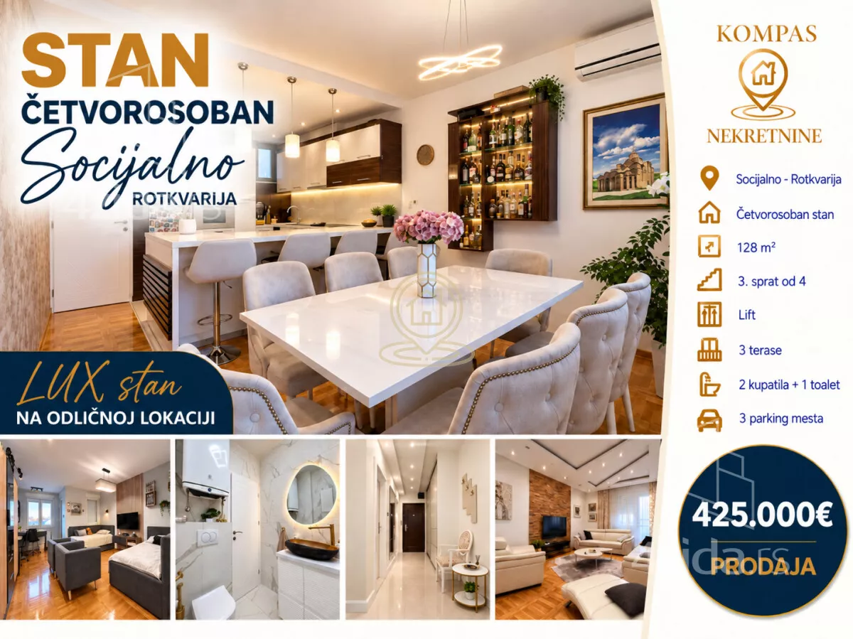 Četvorosoban stan | 4zida