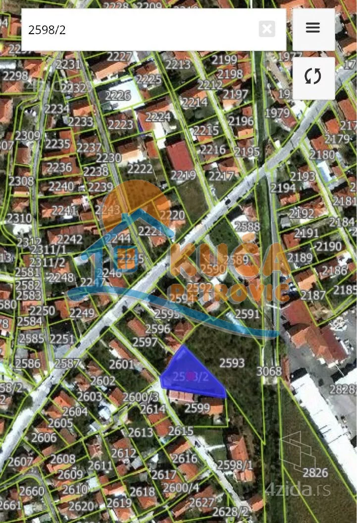 Telek · 757 m² · Leskovac